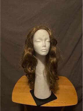 Long Wavy Brown Wig